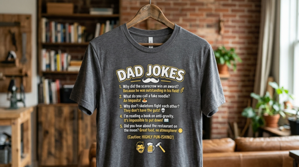 dad jokes t shirt
