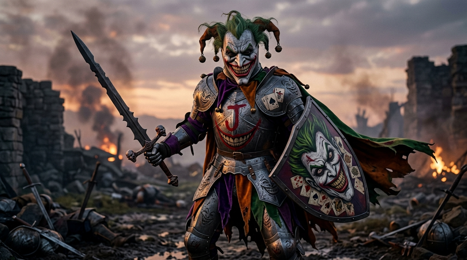 dark knight joker figure