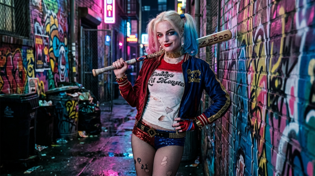 drawings of harley quinn and the joker