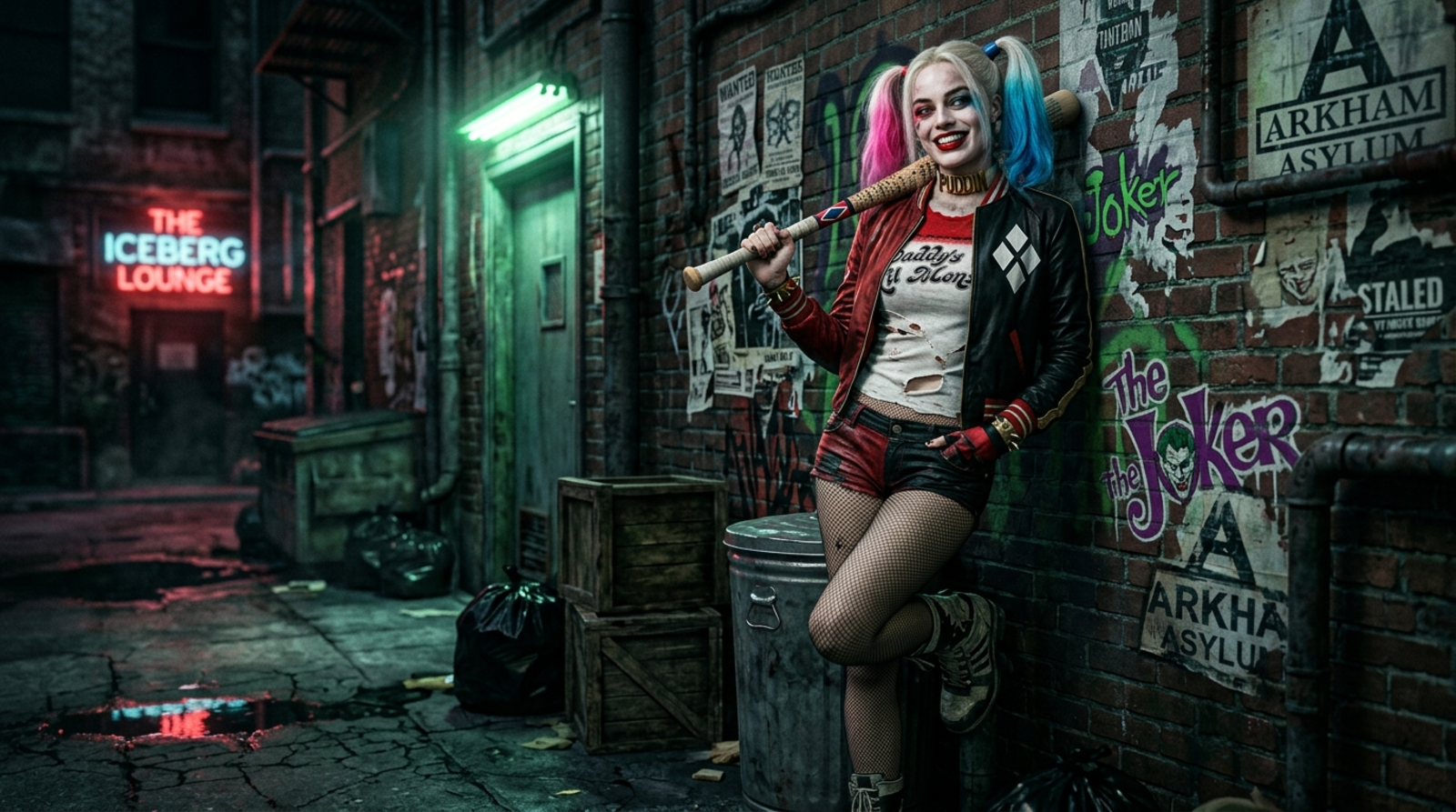 drawings of harley quinn and the joker
