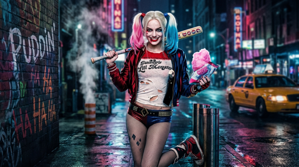 drawings of the joker and harley quinn